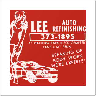 Lee Auto Posters and Art